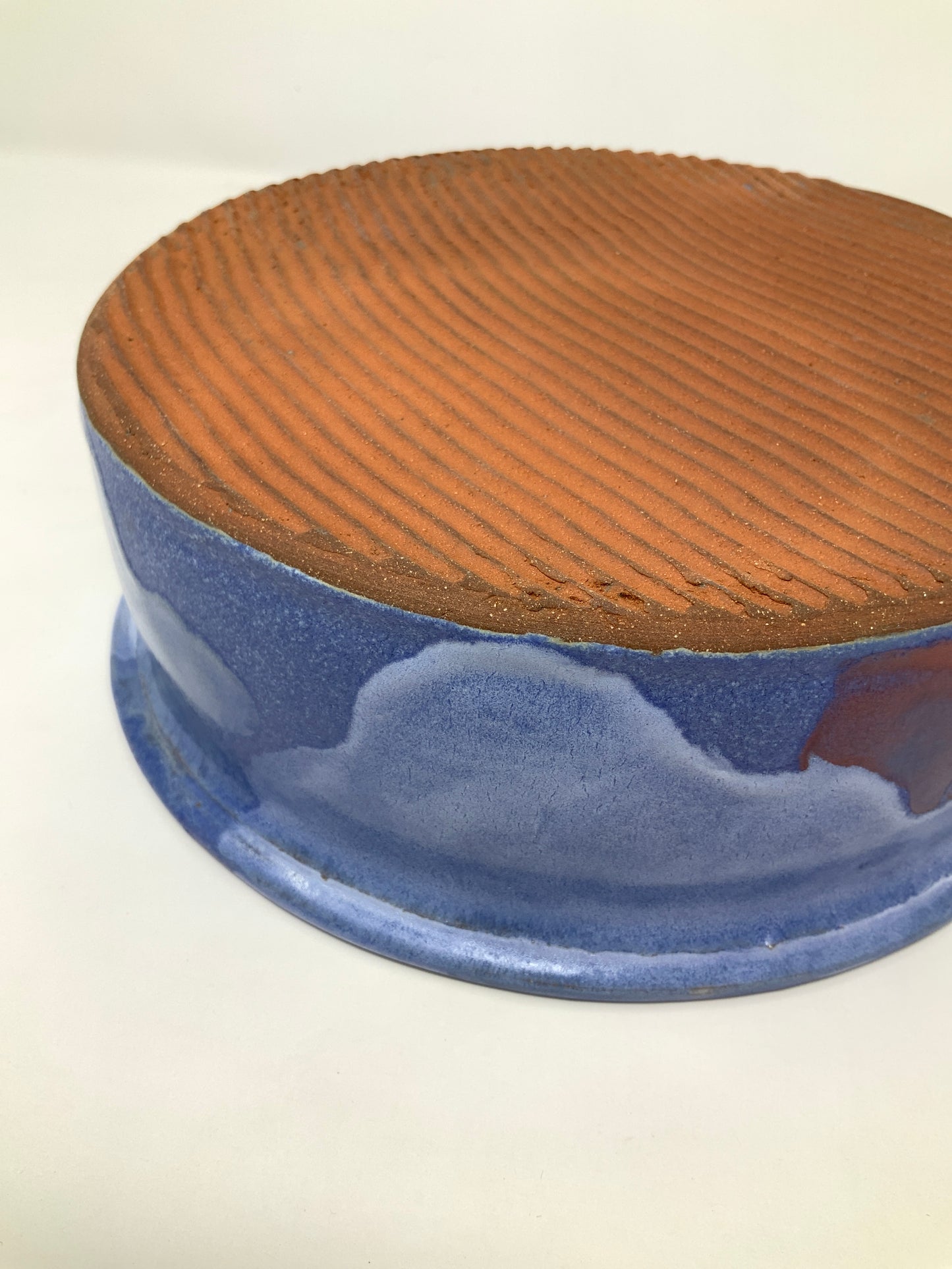 Cloudburst Straight Sided Bowl—blue