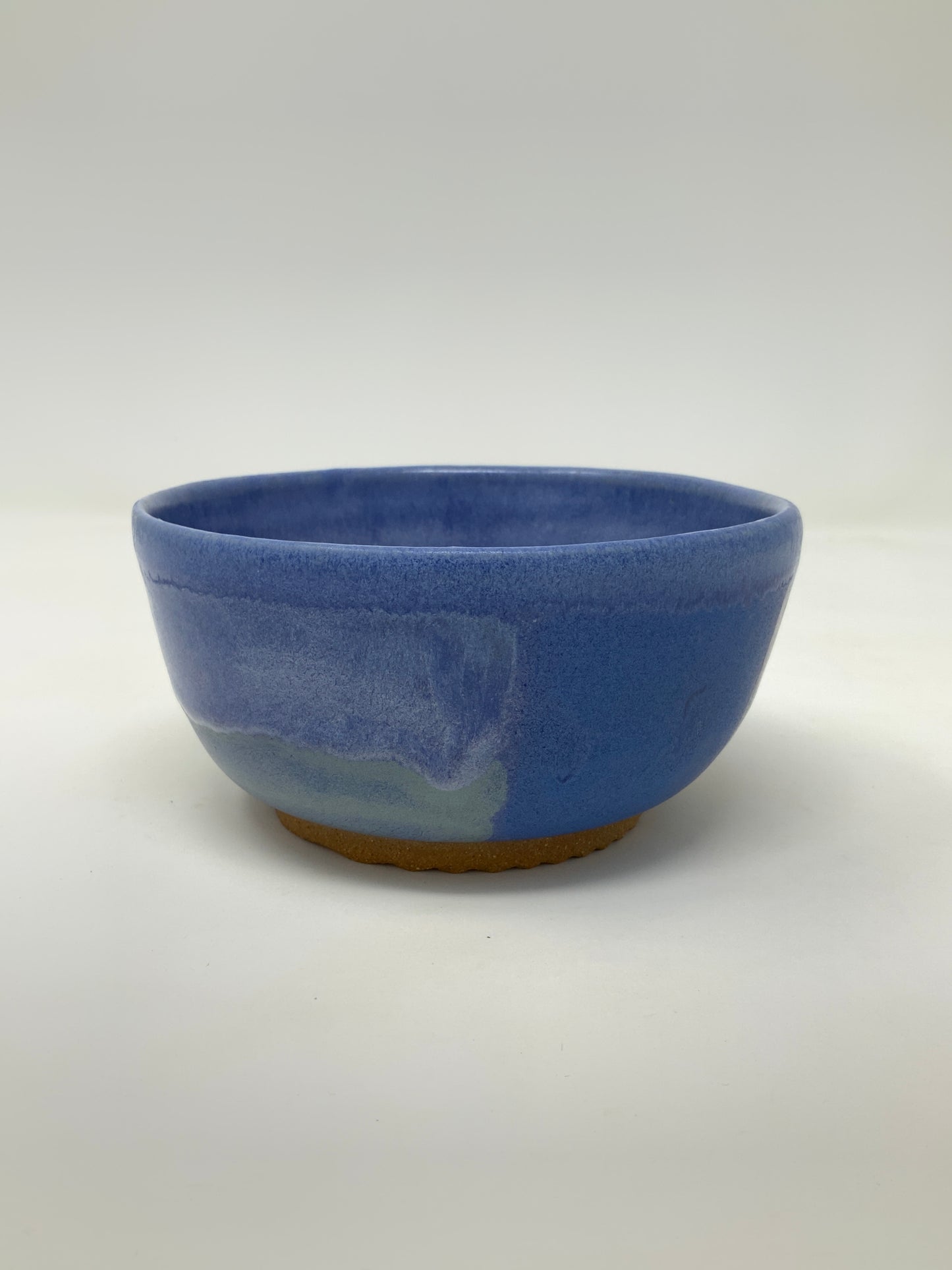 Ice Cream Bowl—abstract blue