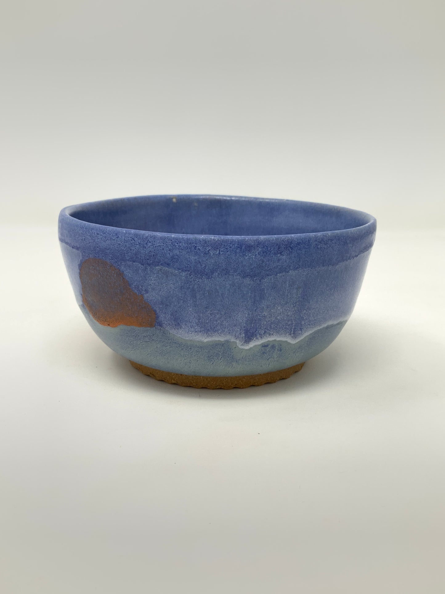 Ice Cream Bowl—abstract blue