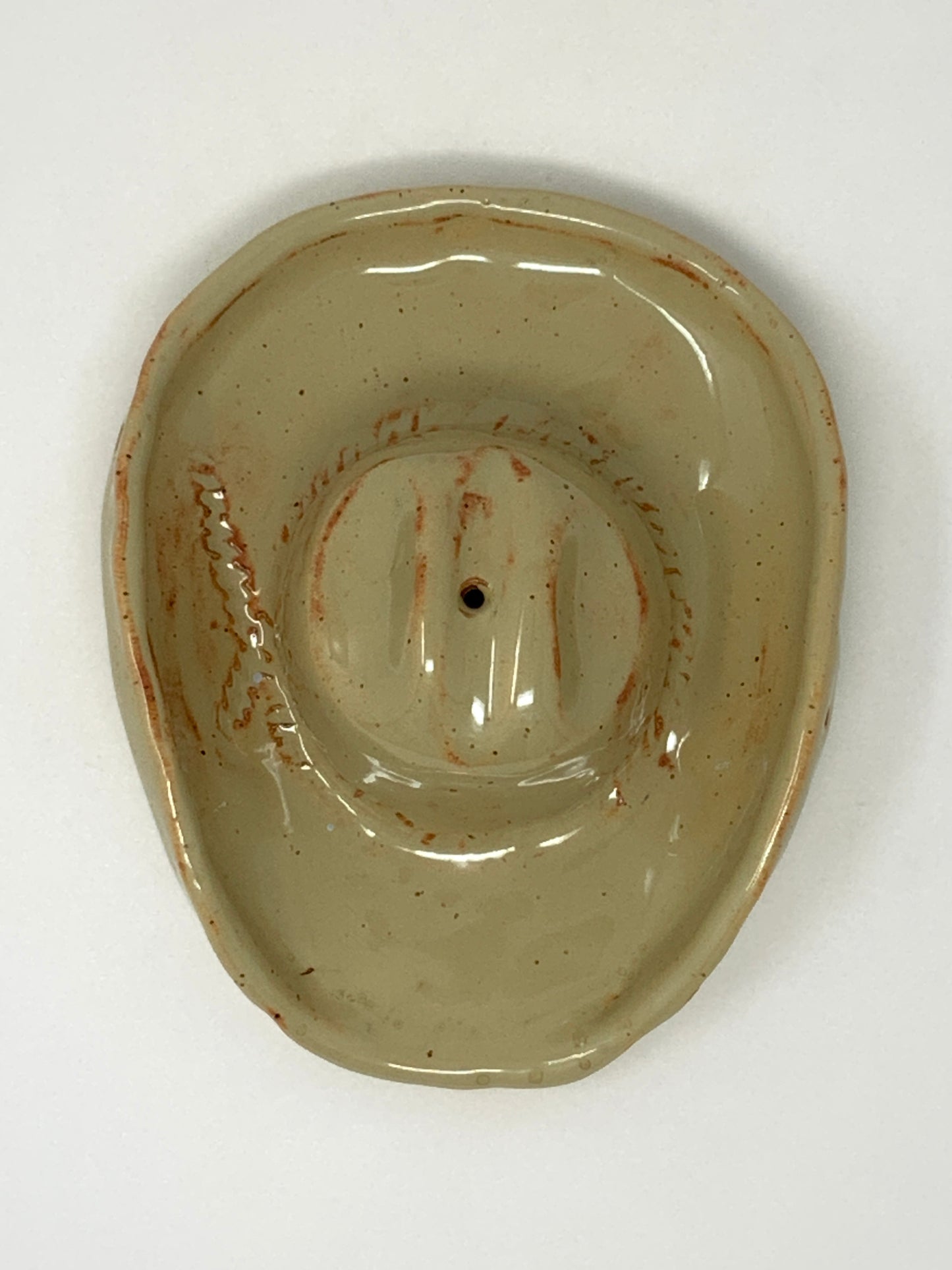 Western Hat Incense Burner—desert sand