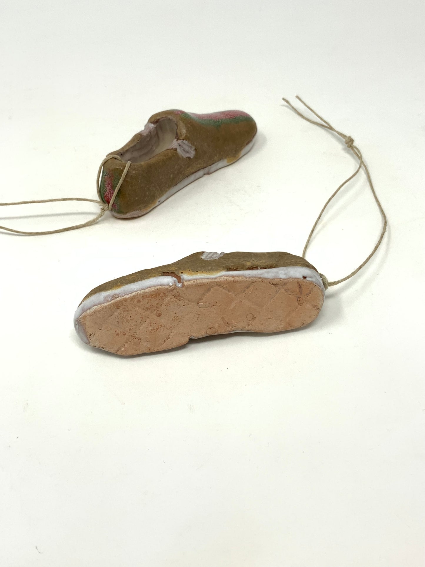 Slip-on Charm --Fucci stripe on tan