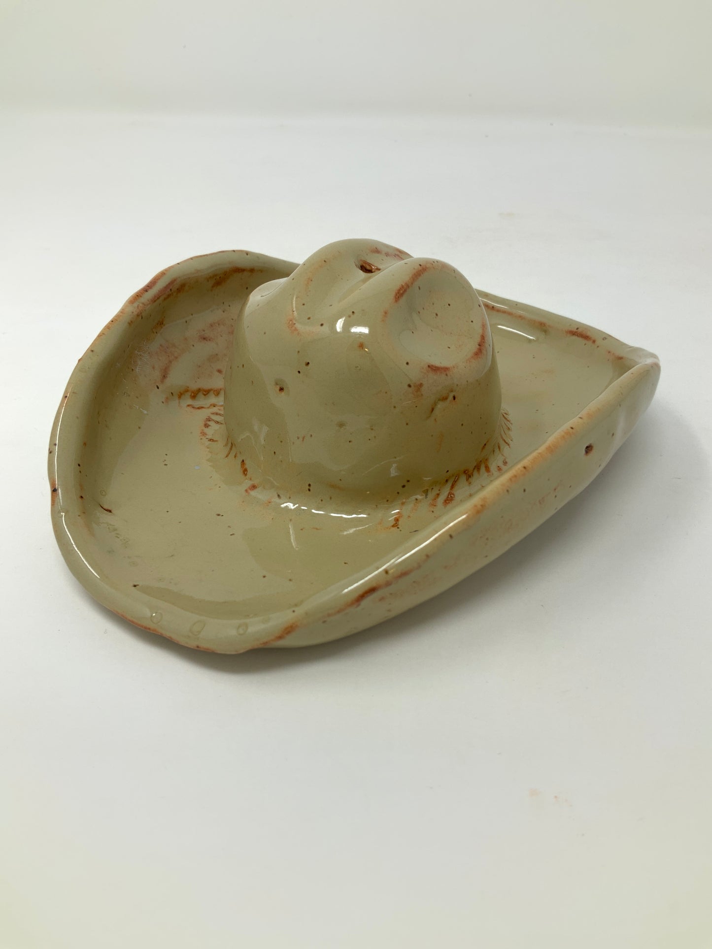 Western Hat Incense Burner—desert sand
