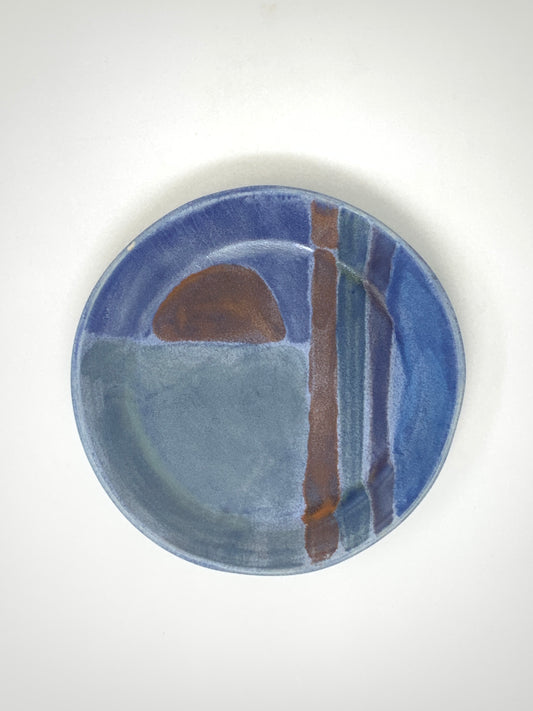 Small Abstract Plate