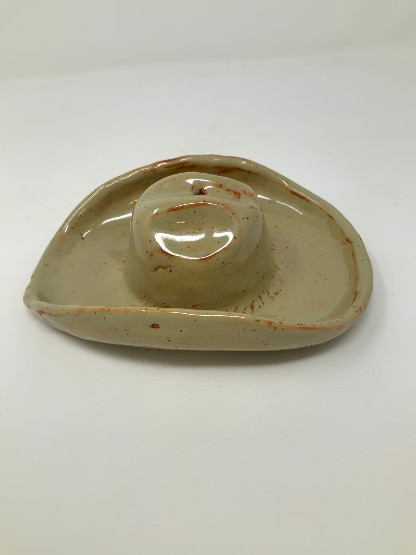 Western Hat Incense Burner—desert sand