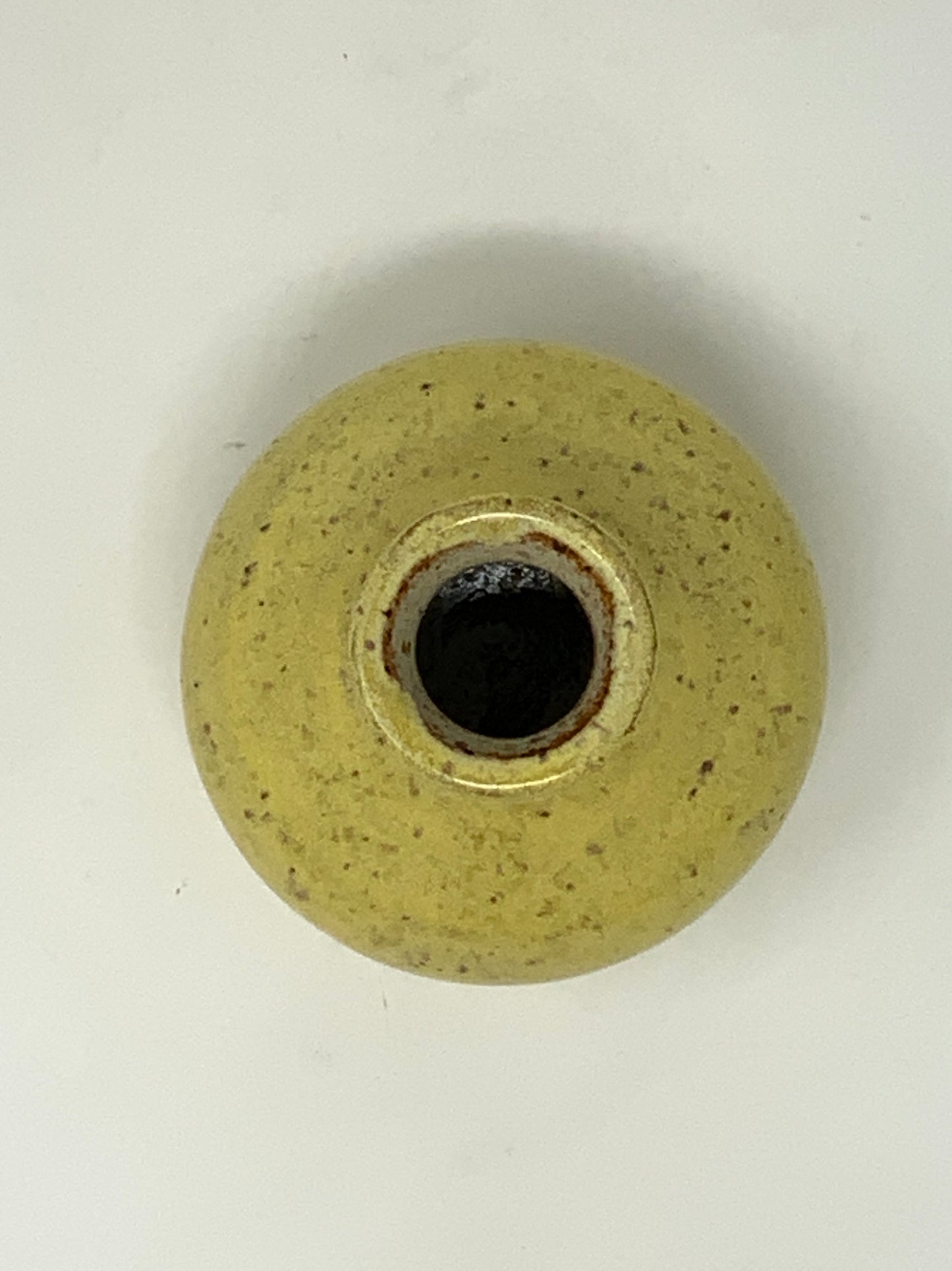 Longneck Bud Vase - yellow satin