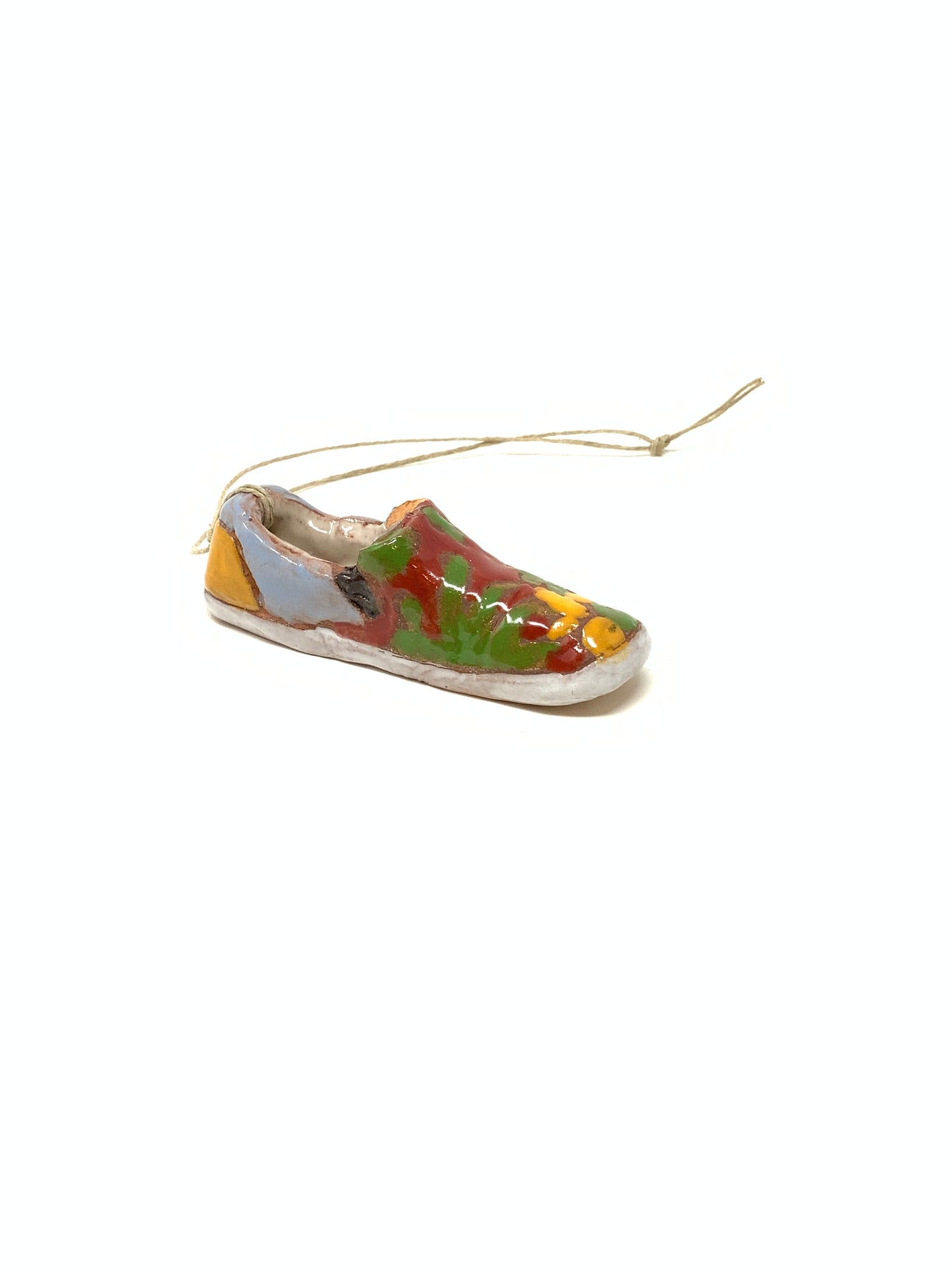 Slip-on Charm -- Hawaiian, red