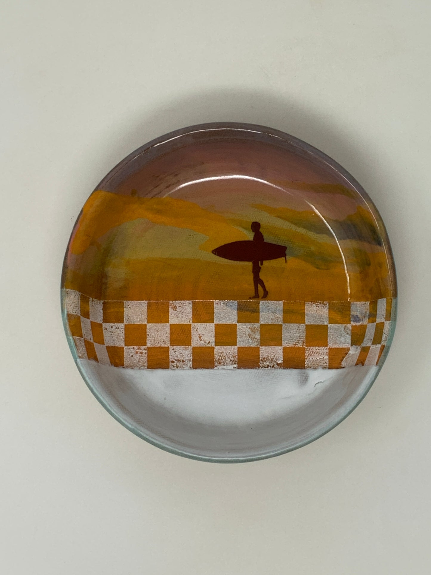 Sunset Surfer Low Bowl