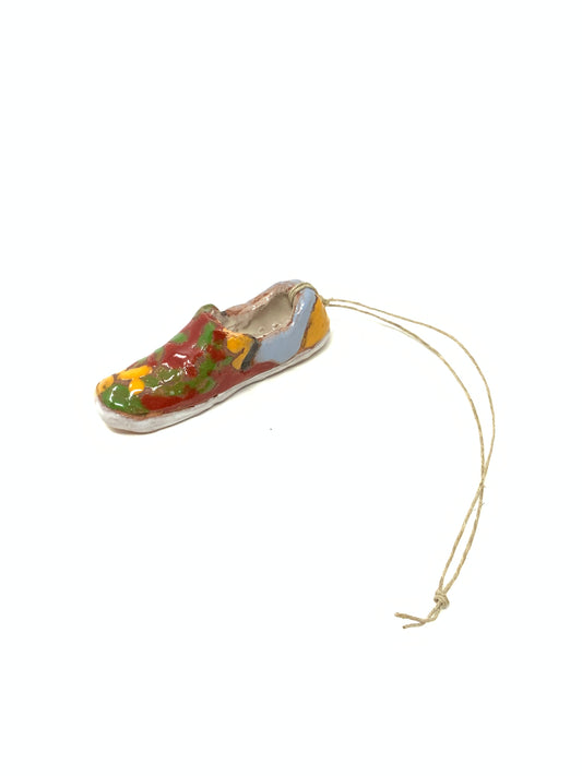 Slip-on Charm -- Hawaiian, red