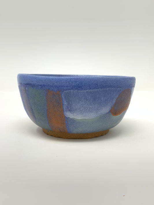 Ice Cream Bowl—abstract blue