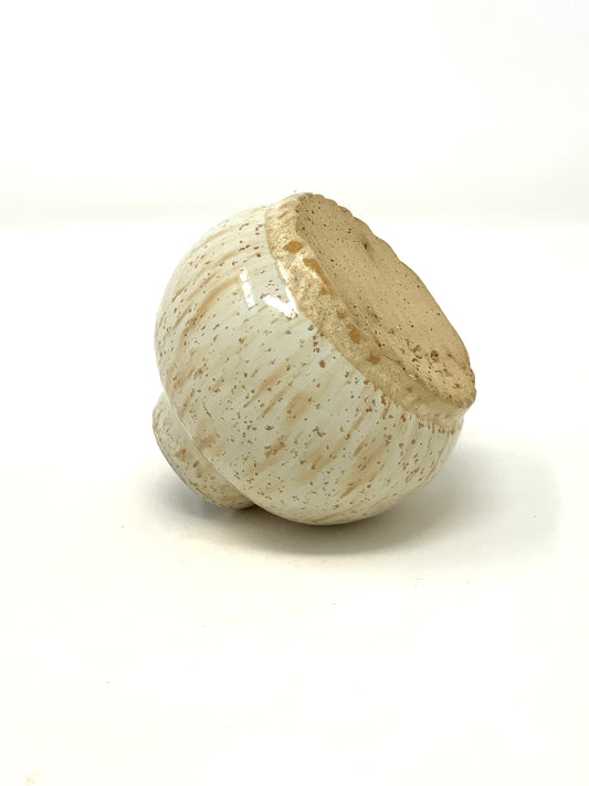 Bud Vase - sand gloss